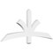 Ekena Millwork Davenport Architectural Grade PVC Gable Bracket, 60"W x 25"H x 2"D x 4"F, 10/12 Pitch GBP060X25X0204DAV00 - alternate 1